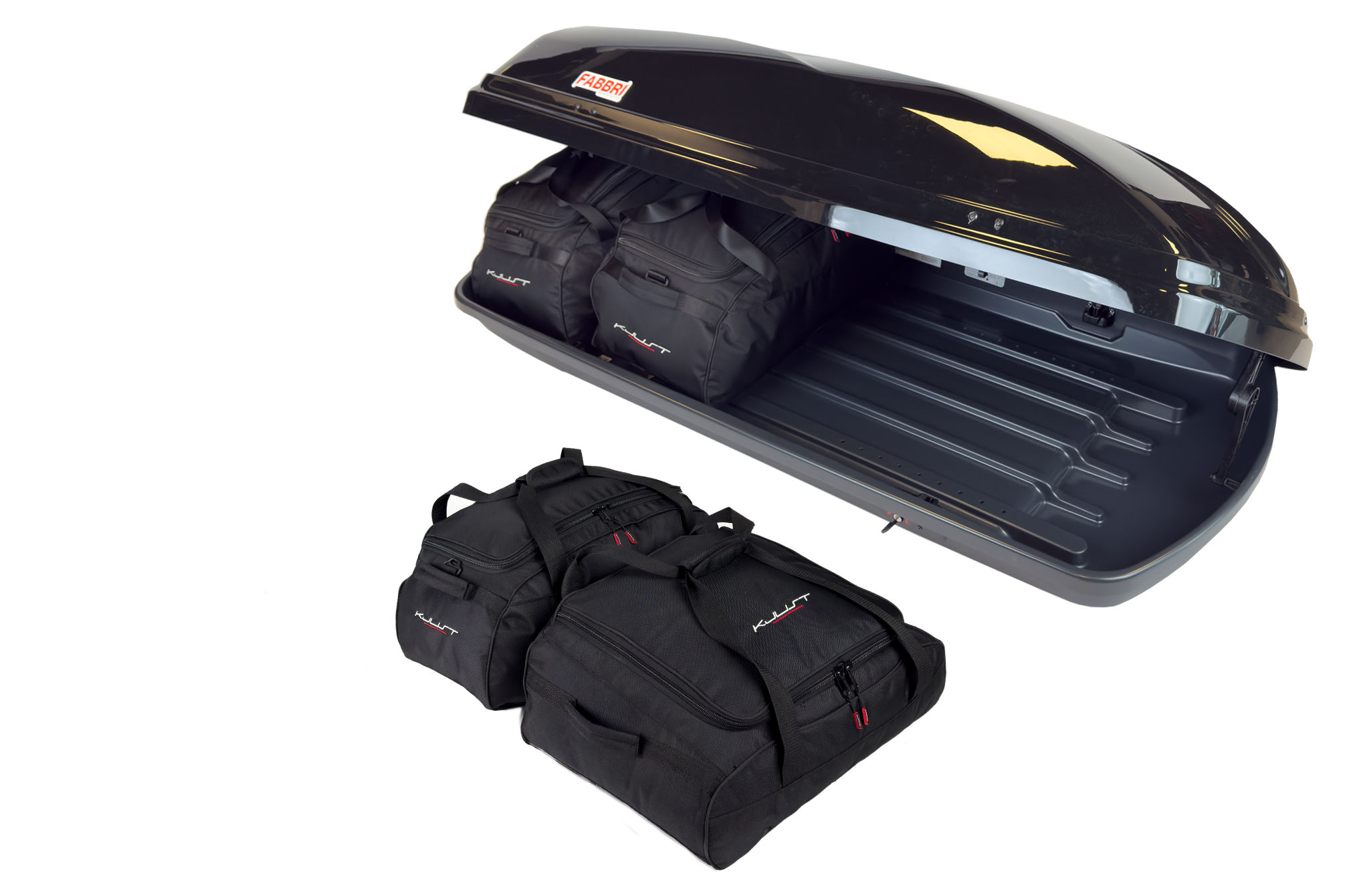 KJUST BAGS SET 4 PCS FOR ROOF BOX FABBRI CAR BOX 430 - Slika 4