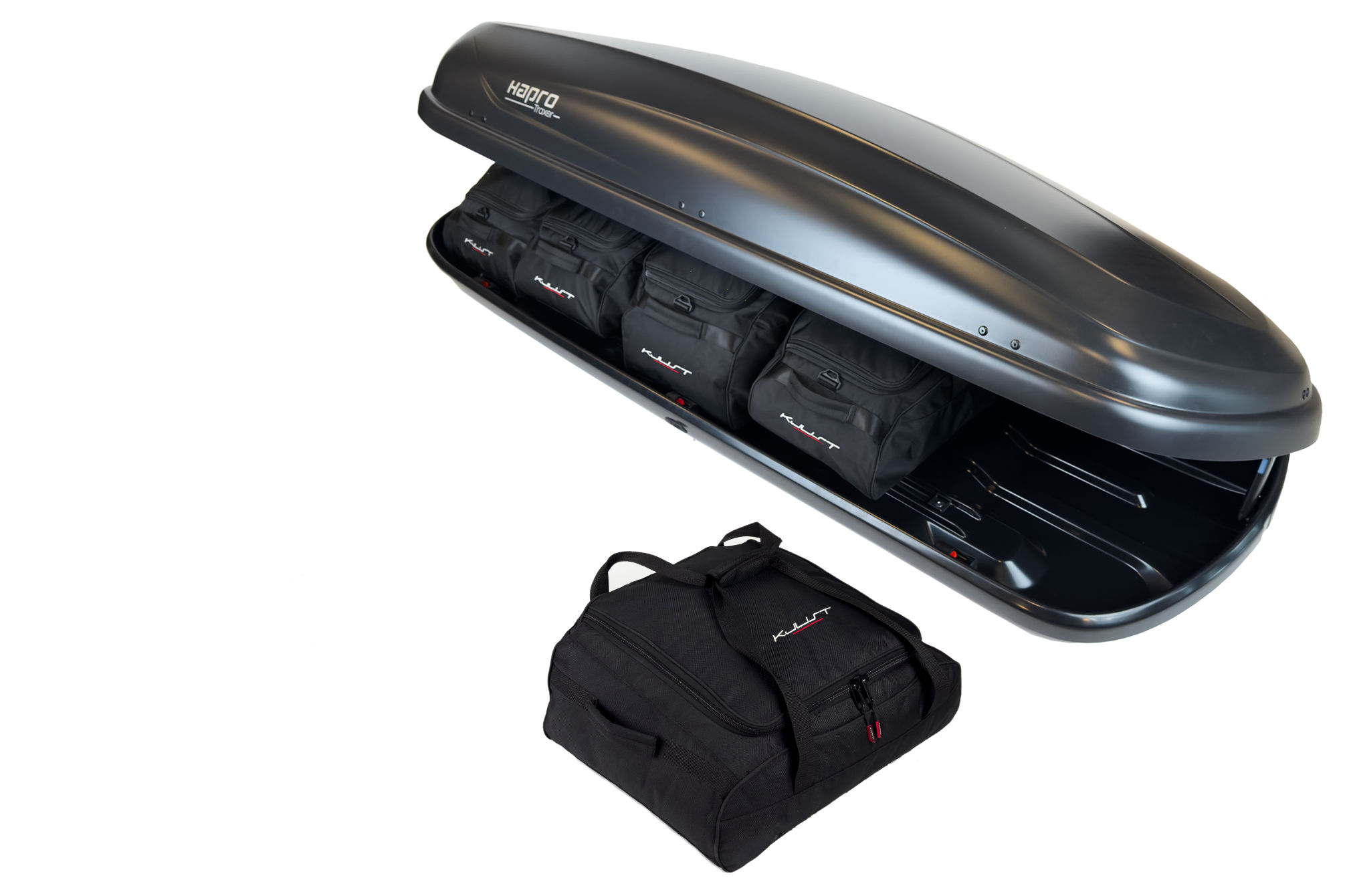 KJUST BAGS SET 5 PCS FOR ROOF BOX HAPRO TRAXER 8.6 - Slika 3