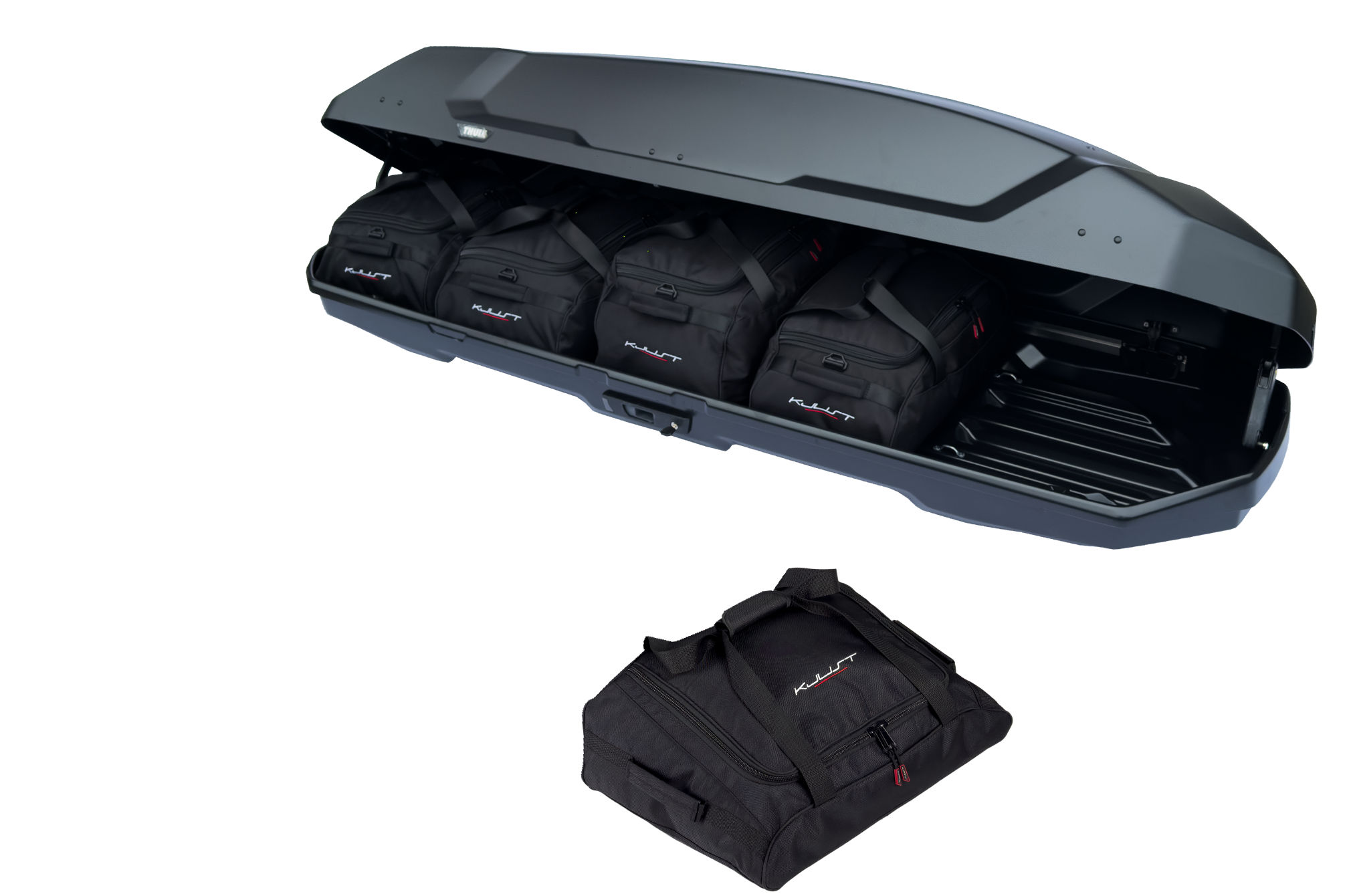 KJUST BAGS SET 5 PCS FOR ROOF BOX THULE FORCE 3 XXL SPORT - Slika 3