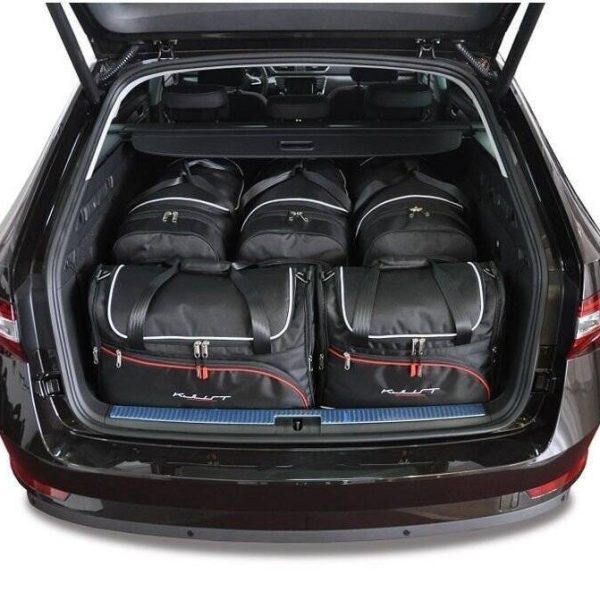 SKODA SUPERB KOMBI 2015+ SET TORBI ZA AUTO 5 KOM