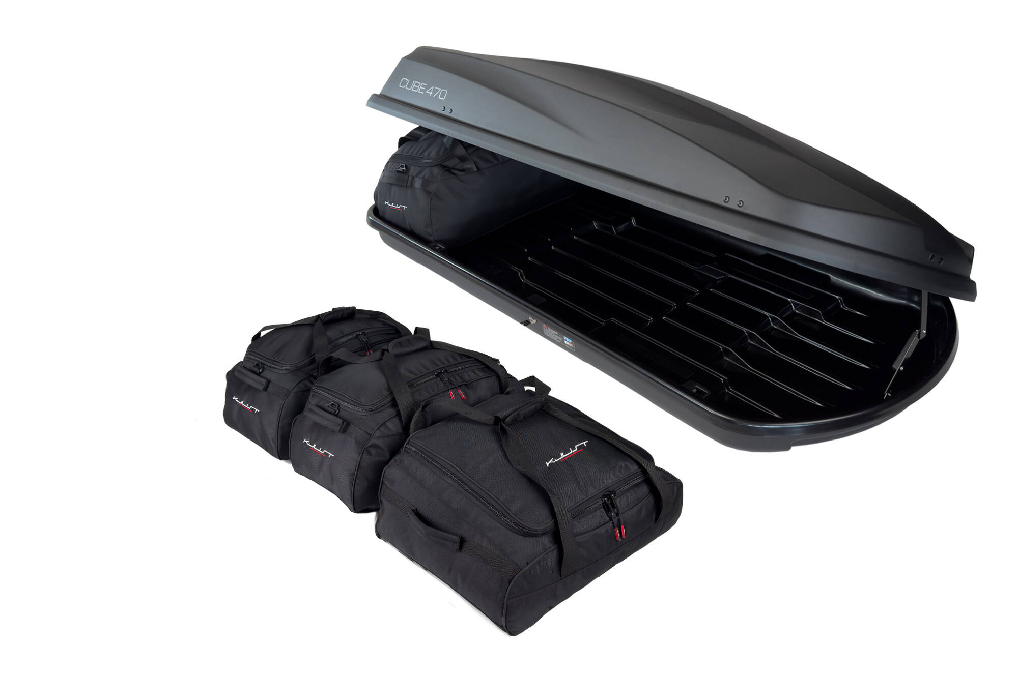 KJUST SET TORBI 4 KOM ZA KROVNU KUTIJU LEVUP CUBE 470 - Slika 5