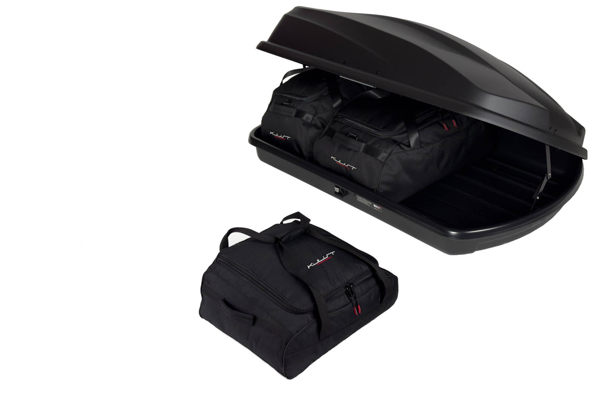 KJUST SET TORBI 3 KOM ZA KROVNU KUTIJU LEVUP CUBE 370 - Slika 3